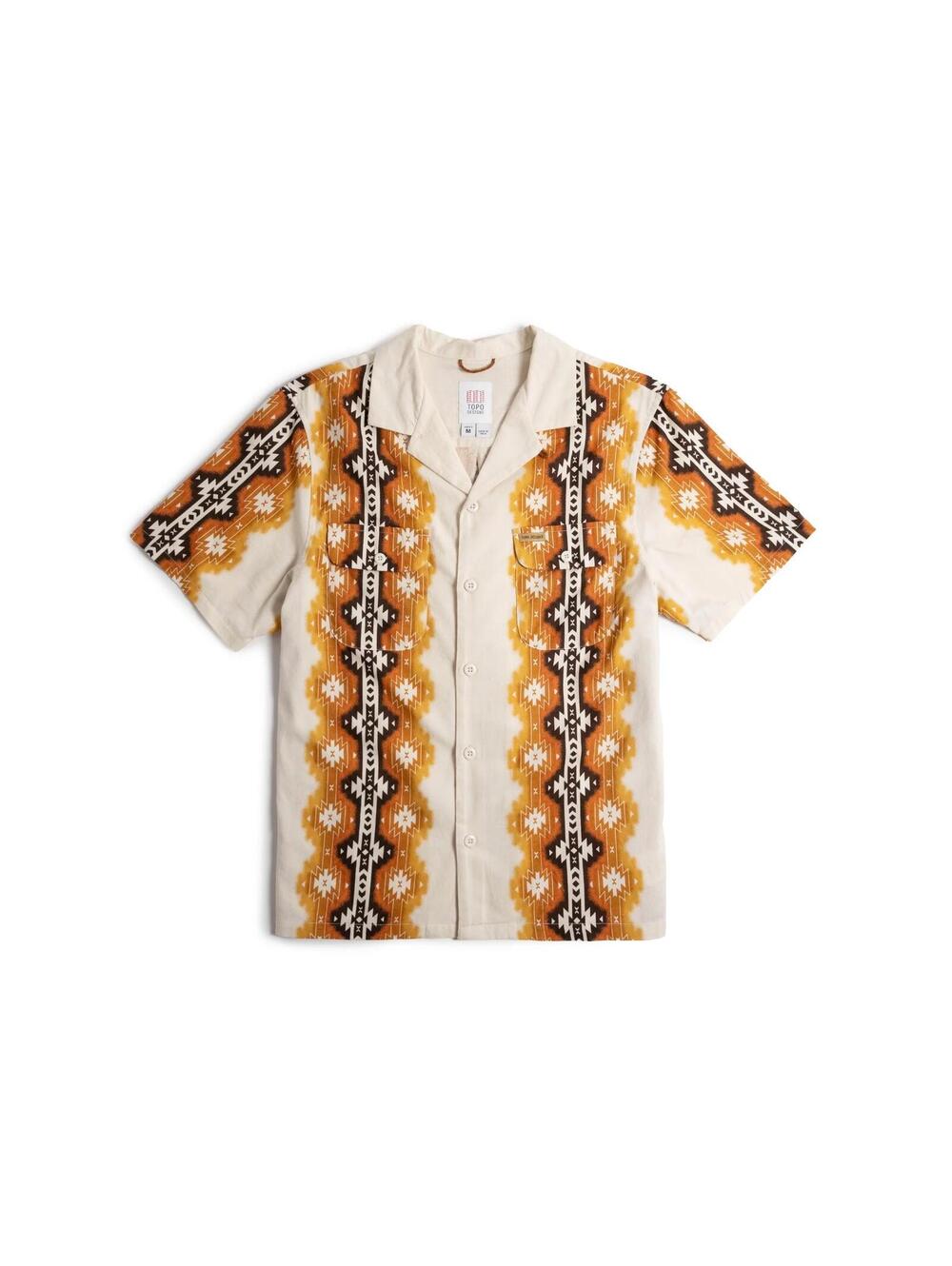 Topo Designs Daytripper Short Sleeve Button Up Shirt - Men's Medium